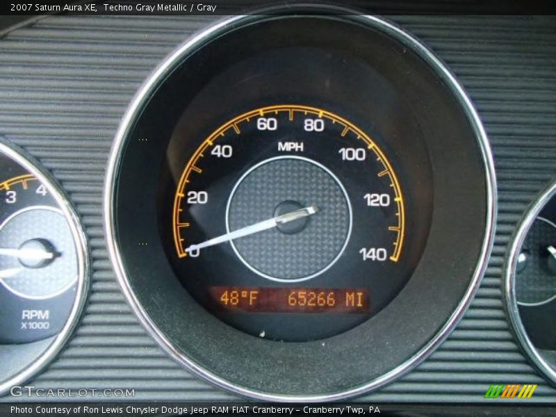 Techno Gray Metallic / Gray 2007 Saturn Aura XE