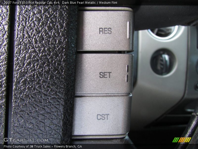 Dark Blue Pearl Metallic / Medium Flint 2007 Ford F150 FX4 Regular Cab 4x4