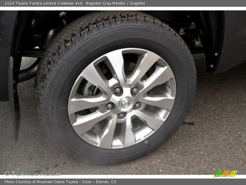 Magnetic Gray Metallic / Graphite 2014 Toyota Tundra Limited Crewmax 4x4