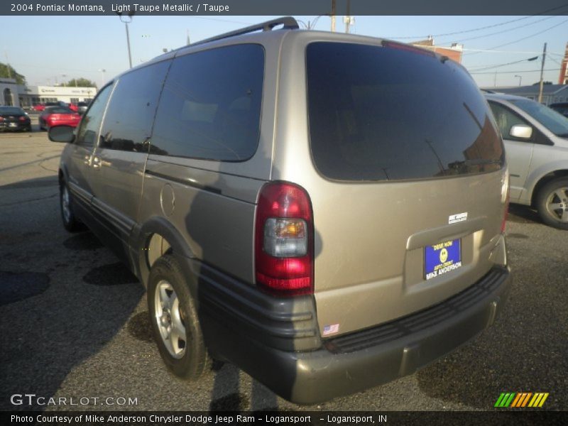 Light Taupe Metallic / Taupe 2004 Pontiac Montana