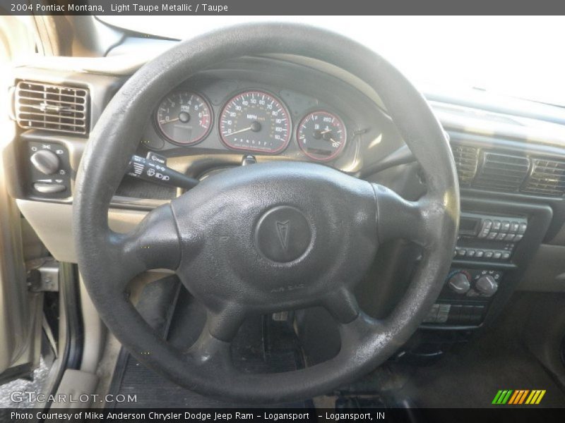Light Taupe Metallic / Taupe 2004 Pontiac Montana