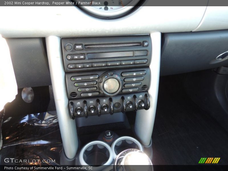 Pepper White / Panther Black 2002 Mini Cooper Hardtop
