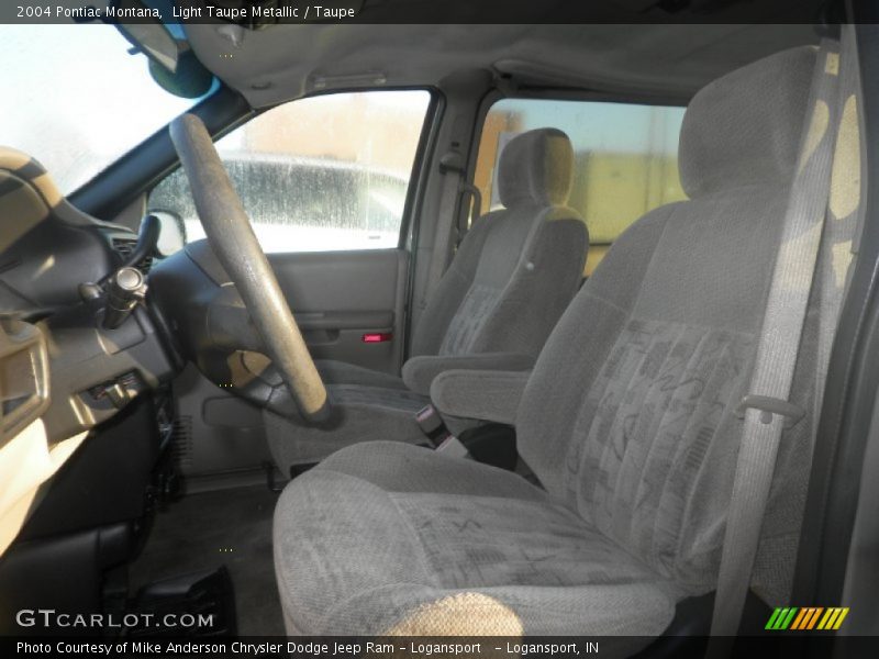 Light Taupe Metallic / Taupe 2004 Pontiac Montana