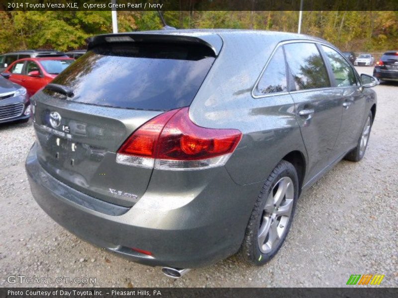  2014 Venza XLE Cypress Green Pearl