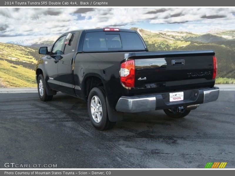 Black / Graphite 2014 Toyota Tundra SR5 Double Cab 4x4