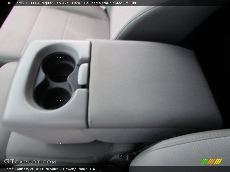 Dark Blue Pearl Metallic / Medium Flint 2007 Ford F150 FX4 Regular Cab 4x4