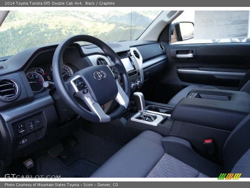 Black / Graphite 2014 Toyota Tundra SR5 Double Cab 4x4