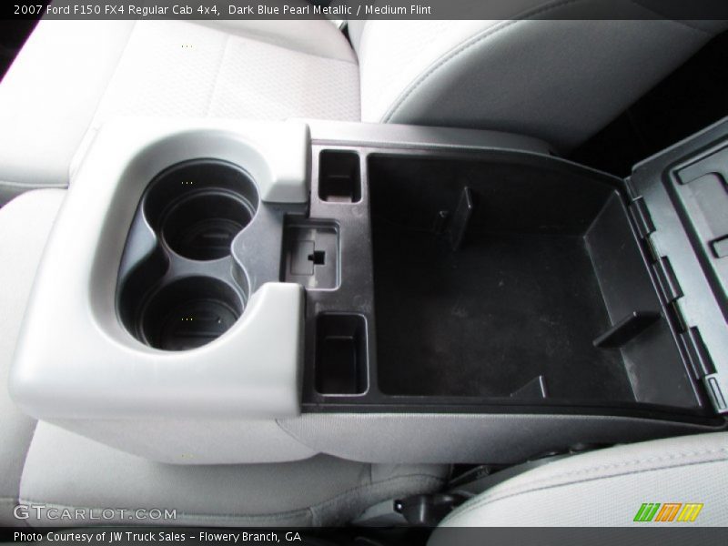 Dark Blue Pearl Metallic / Medium Flint 2007 Ford F150 FX4 Regular Cab 4x4
