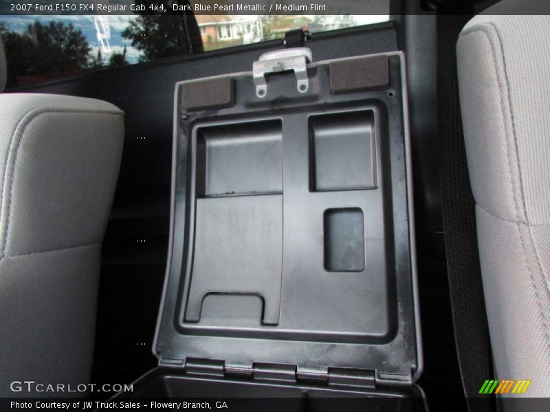 Dark Blue Pearl Metallic / Medium Flint 2007 Ford F150 FX4 Regular Cab 4x4
