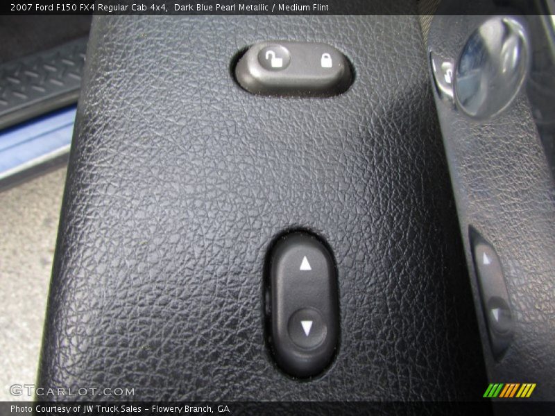 Dark Blue Pearl Metallic / Medium Flint 2007 Ford F150 FX4 Regular Cab 4x4