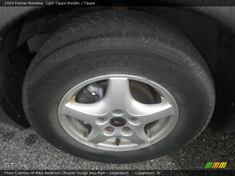 Light Taupe Metallic / Taupe 2004 Pontiac Montana