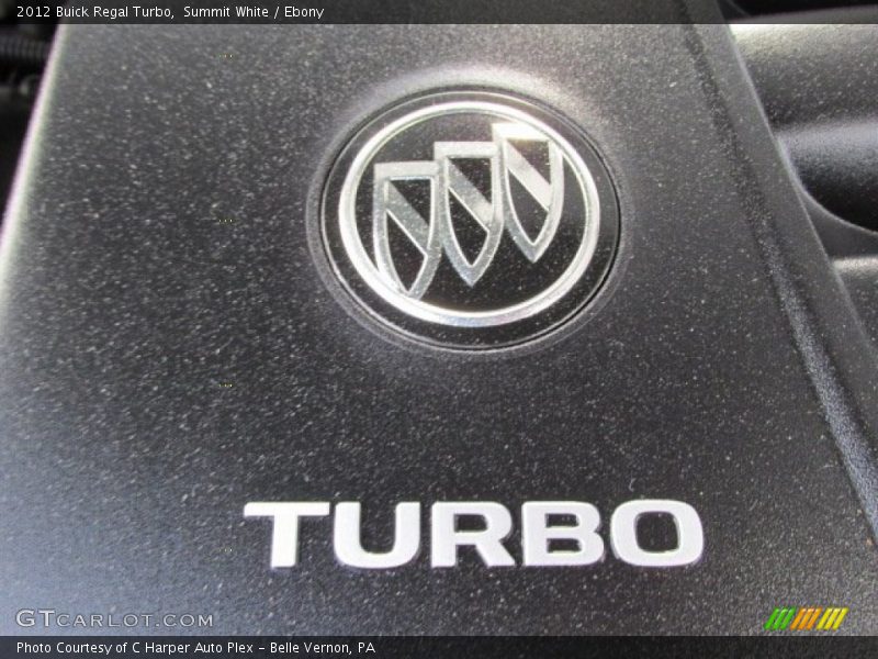 Summit White / Ebony 2012 Buick Regal Turbo
