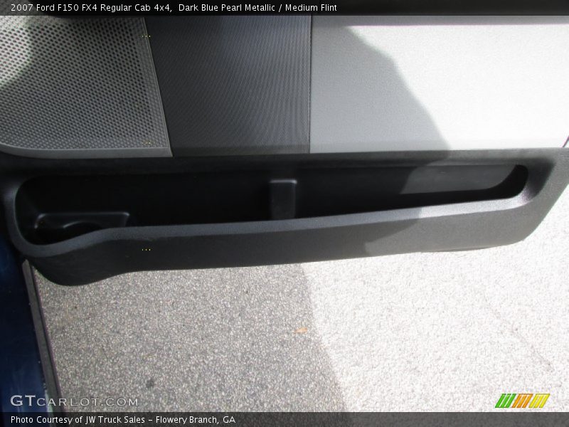 Dark Blue Pearl Metallic / Medium Flint 2007 Ford F150 FX4 Regular Cab 4x4