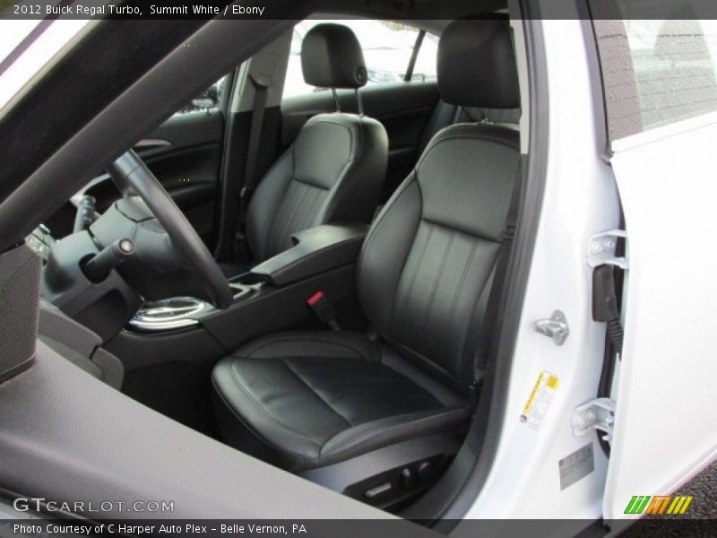 Summit White / Ebony 2012 Buick Regal Turbo
