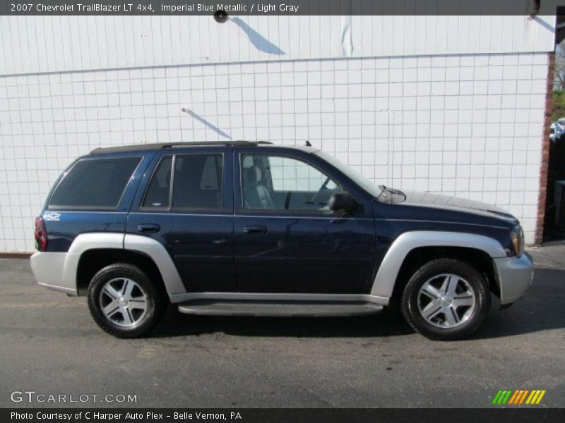 Imperial Blue Metallic / Light Gray 2007 Chevrolet TrailBlazer LT 4x4