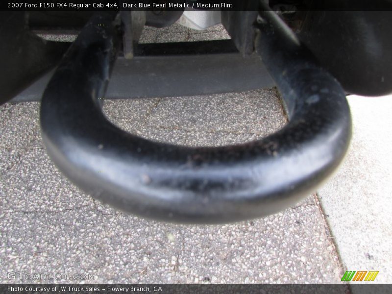 Dark Blue Pearl Metallic / Medium Flint 2007 Ford F150 FX4 Regular Cab 4x4