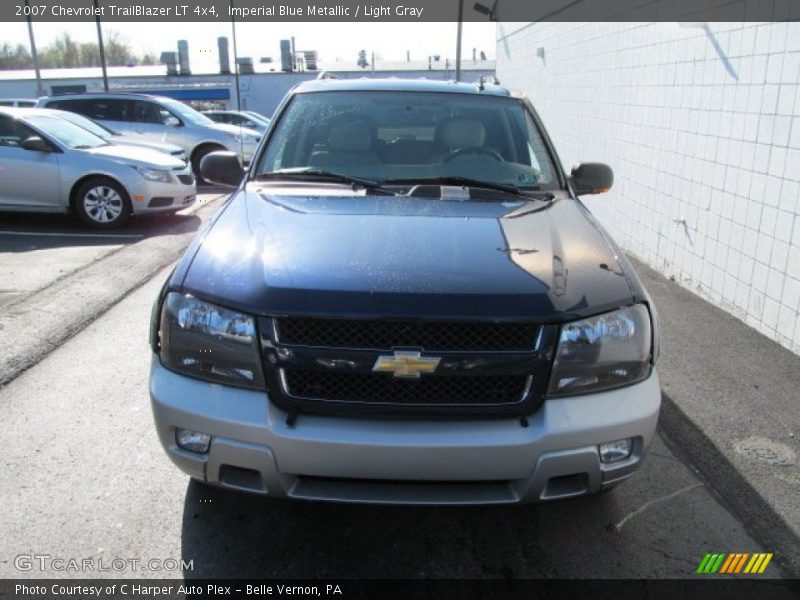 Imperial Blue Metallic / Light Gray 2007 Chevrolet TrailBlazer LT 4x4