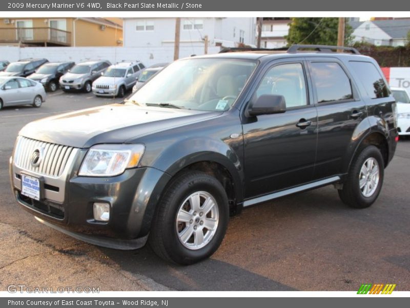 Black Pearl Slate Metallic / Stone 2009 Mercury Mariner V6 4WD