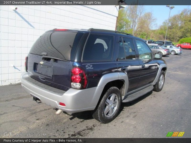 Imperial Blue Metallic / Light Gray 2007 Chevrolet TrailBlazer LT 4x4