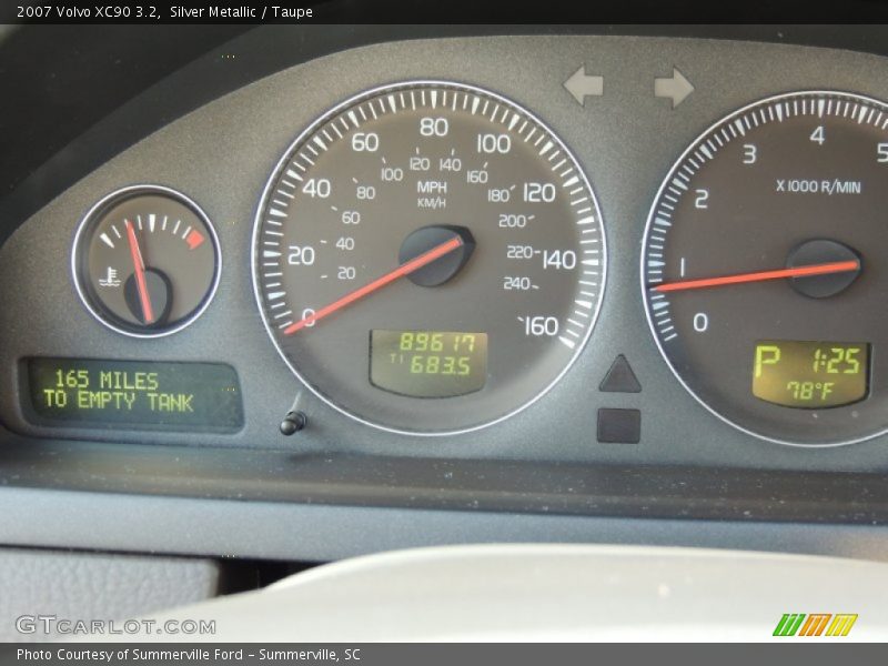 Silver Metallic / Taupe 2007 Volvo XC90 3.2