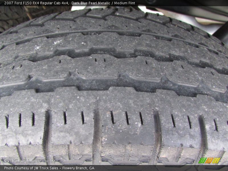 Dark Blue Pearl Metallic / Medium Flint 2007 Ford F150 FX4 Regular Cab 4x4