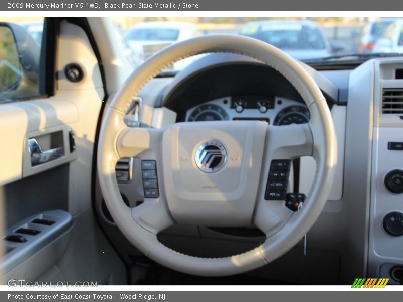 Black Pearl Slate Metallic / Stone 2009 Mercury Mariner V6 4WD