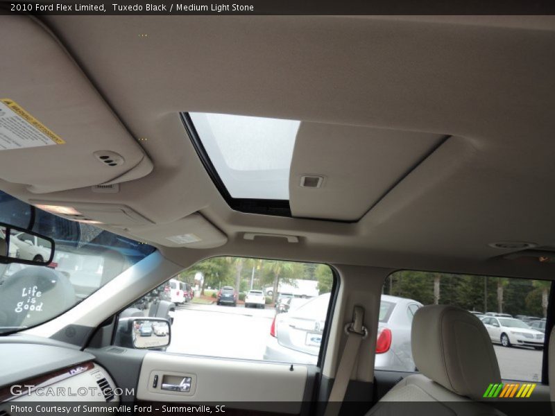 Tuxedo Black / Medium Light Stone 2010 Ford Flex Limited