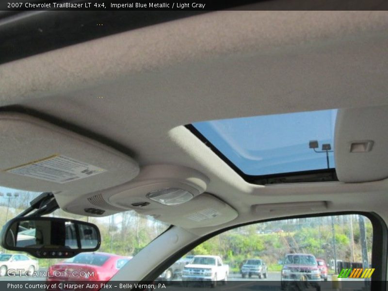 Imperial Blue Metallic / Light Gray 2007 Chevrolet TrailBlazer LT 4x4