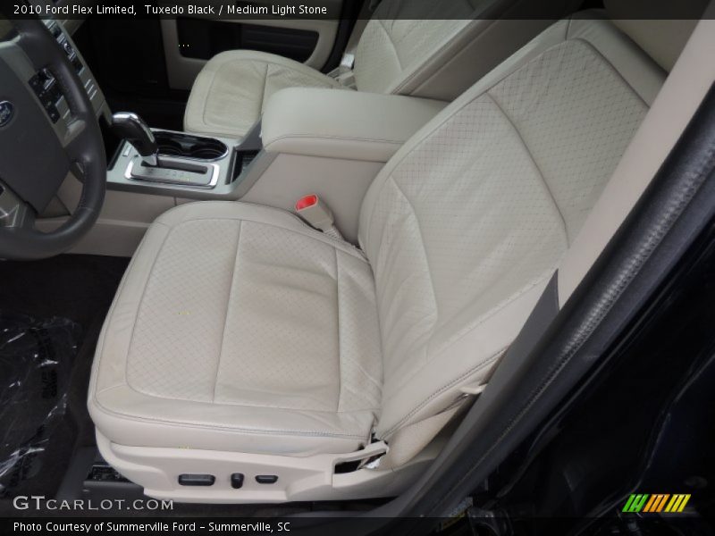 Tuxedo Black / Medium Light Stone 2010 Ford Flex Limited