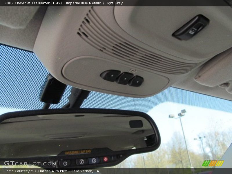 Imperial Blue Metallic / Light Gray 2007 Chevrolet TrailBlazer LT 4x4