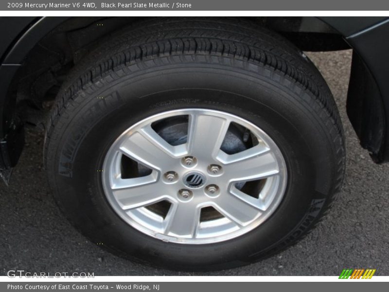 Black Pearl Slate Metallic / Stone 2009 Mercury Mariner V6 4WD