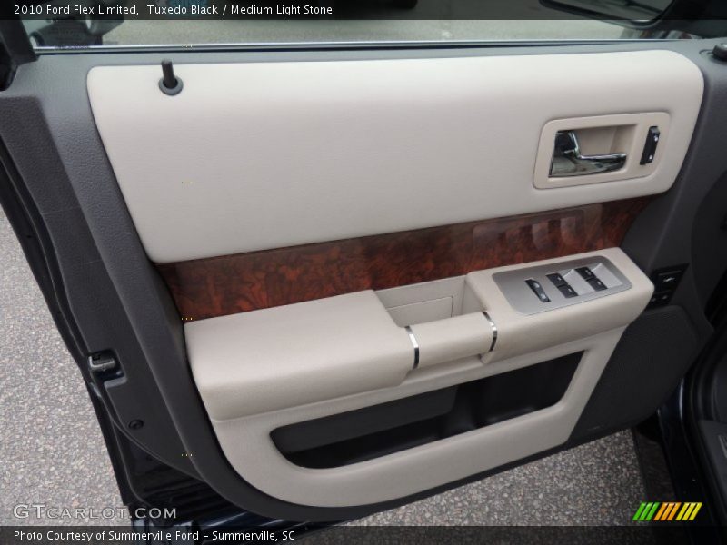 Tuxedo Black / Medium Light Stone 2010 Ford Flex Limited