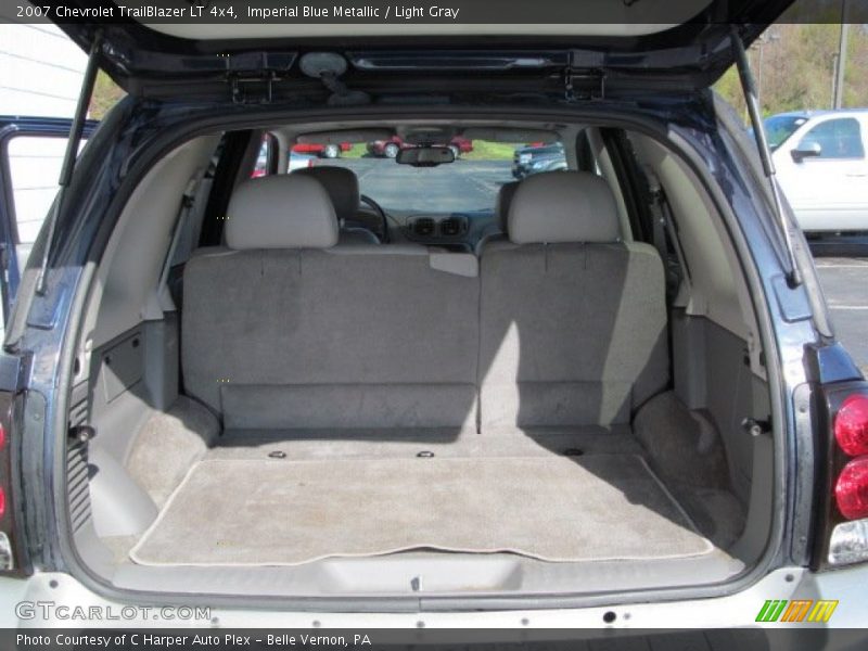 Imperial Blue Metallic / Light Gray 2007 Chevrolet TrailBlazer LT 4x4