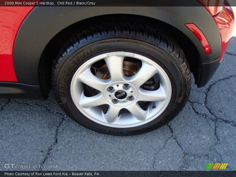 Chili Red / Black/Grey 2009 Mini Cooper S Hardtop