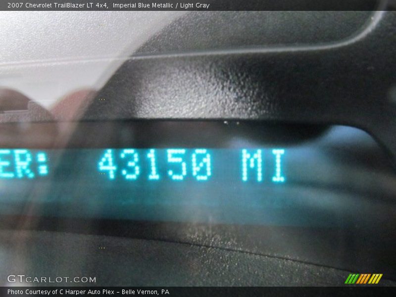 Imperial Blue Metallic / Light Gray 2007 Chevrolet TrailBlazer LT 4x4