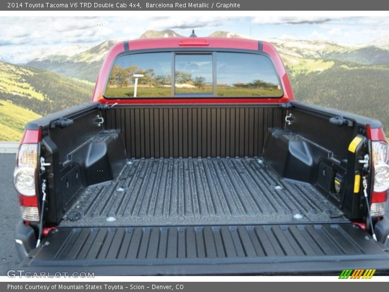 Barcelona Red Metallic / Graphite 2014 Toyota Tacoma V6 TRD Double Cab 4x4