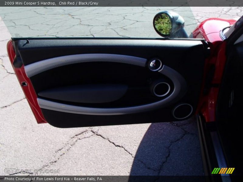 Chili Red / Black/Grey 2009 Mini Cooper S Hardtop