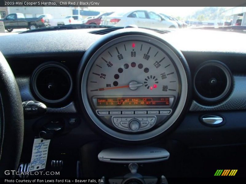 Chili Red / Black/Grey 2009 Mini Cooper S Hardtop