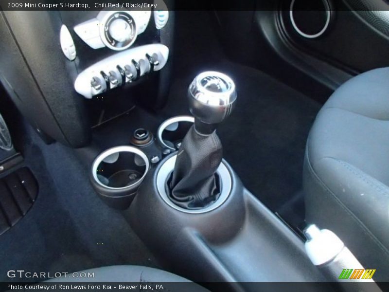 Chili Red / Black/Grey 2009 Mini Cooper S Hardtop