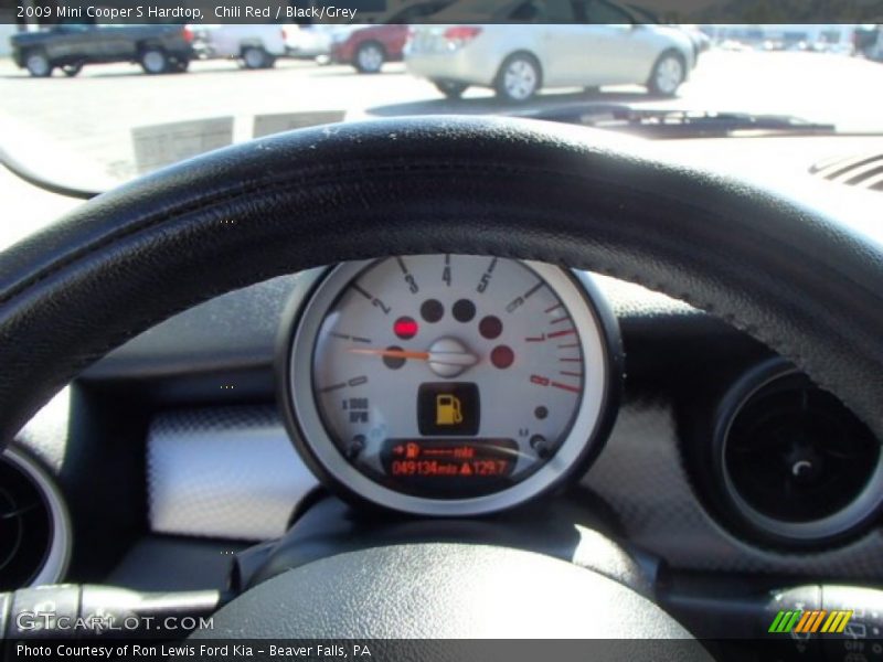 Chili Red / Black/Grey 2009 Mini Cooper S Hardtop