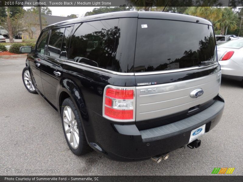 Tuxedo Black / Medium Light Stone 2010 Ford Flex Limited