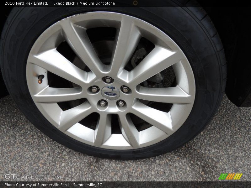 Tuxedo Black / Medium Light Stone 2010 Ford Flex Limited