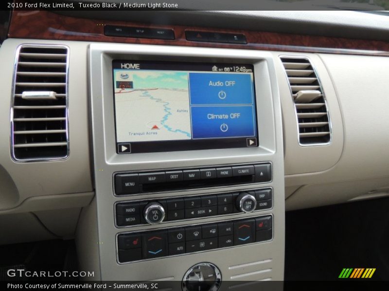 Tuxedo Black / Medium Light Stone 2010 Ford Flex Limited