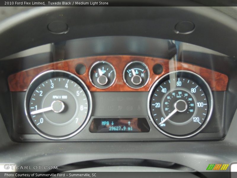 Tuxedo Black / Medium Light Stone 2010 Ford Flex Limited