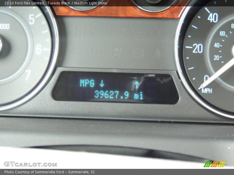 Tuxedo Black / Medium Light Stone 2010 Ford Flex Limited