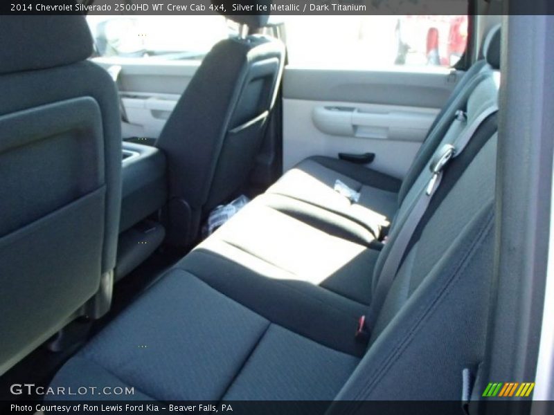 Silver Ice Metallic / Dark Titanium 2014 Chevrolet Silverado 2500HD WT Crew Cab 4x4