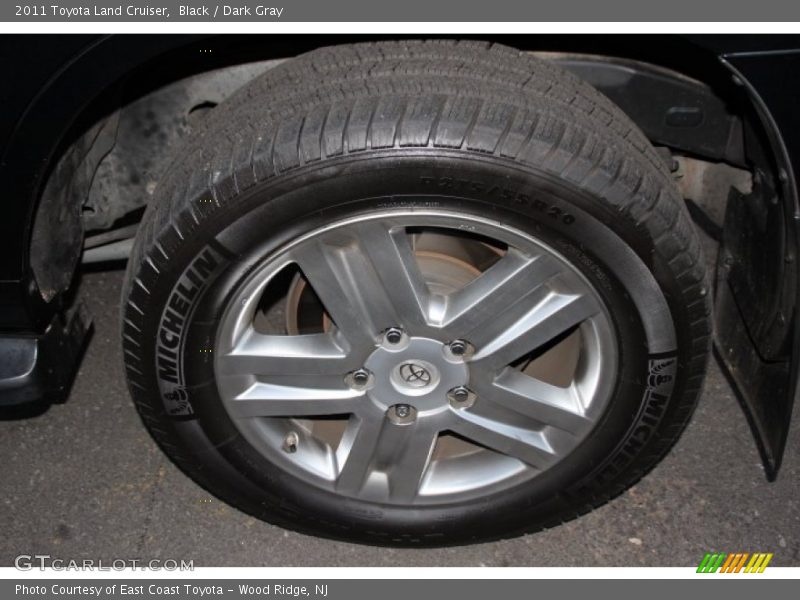 Black / Dark Gray 2011 Toyota Land Cruiser