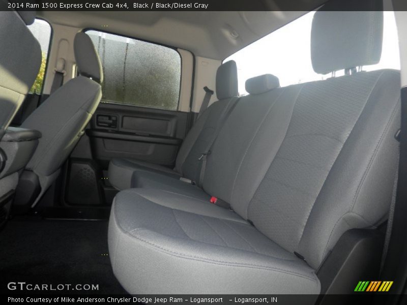 Black / Black/Diesel Gray 2014 Ram 1500 Express Crew Cab 4x4