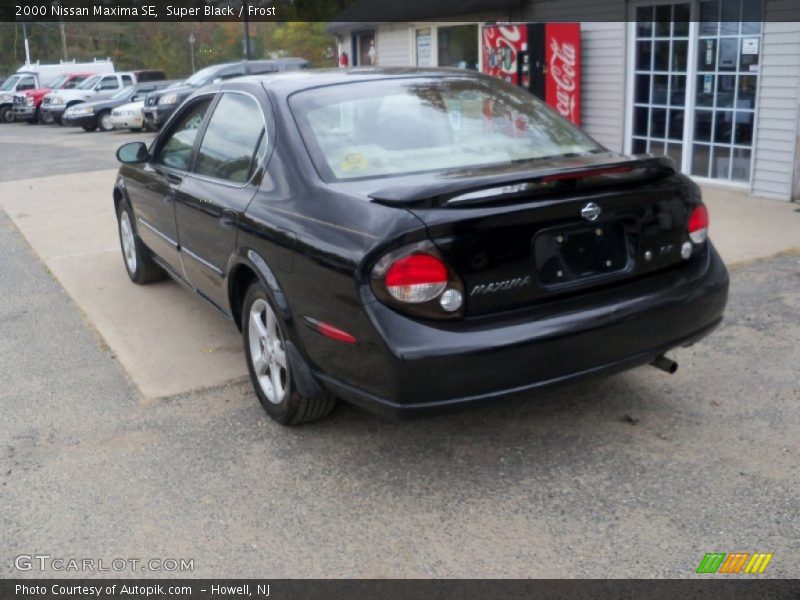 Super Black / Frost 2000 Nissan Maxima SE