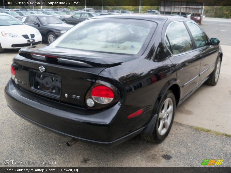 Super Black / Frost 2000 Nissan Maxima SE
